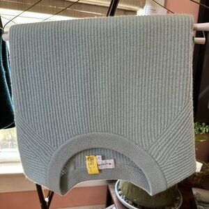 Pale Blue Cashmere Crewneck Sweater